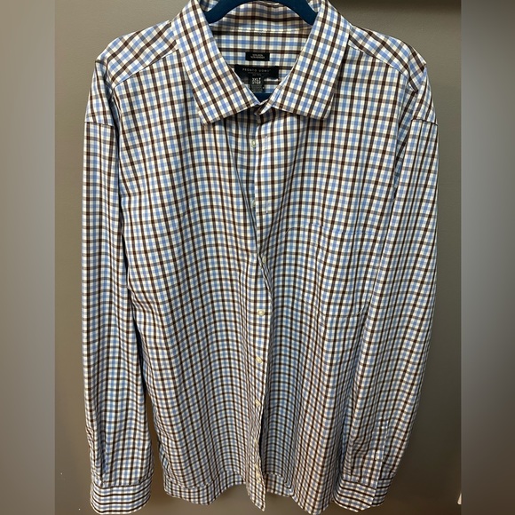PRONTO UOMO | Men’s 3XLT Checkered No-Iron Dress Shirt - Picture 1 of 3